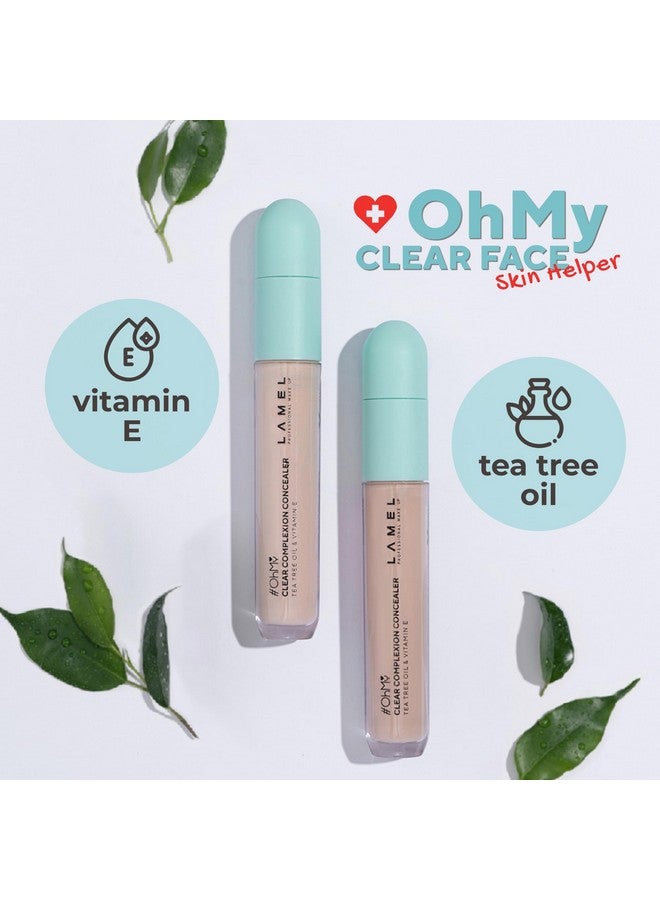 Oh My Clear Complexion Concealer 403 Medium Beige Creamy Formula Instantly Conceals Imperfections Sweat And Water Resistant Smooth Natural Finish 7Ml