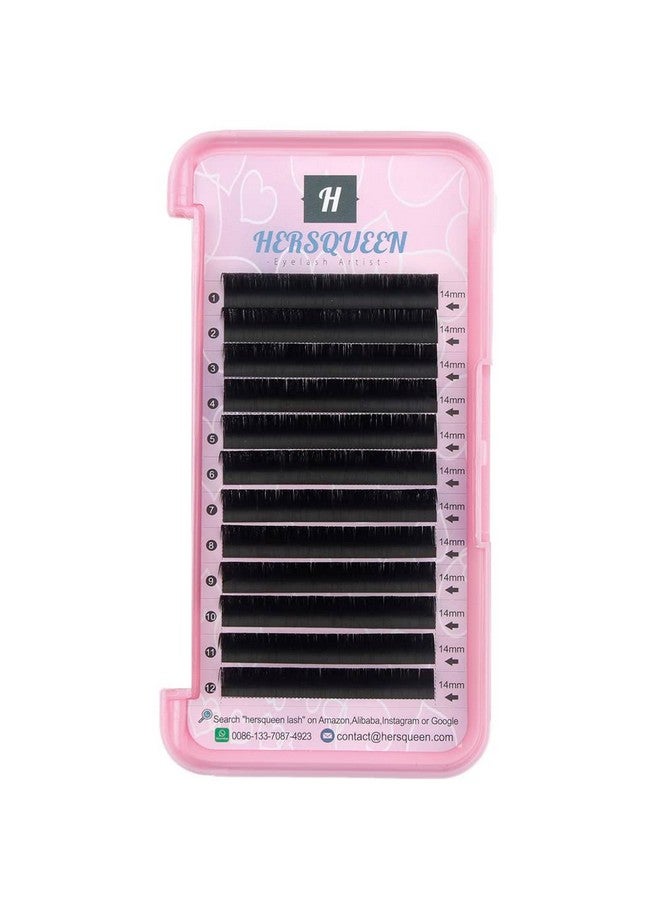Individual Eyelashes Extensions .07 C Curl D Curl Salon Tray Russian Volume Lash Tray False Eyelashes Korean Imported Faux Mink Silk Lash Semi Permanent Natural Eyelash Extensions .10 .15 .20 J B Curl