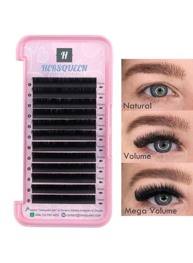 Individual Eyelashes Extensions .07 C Curl D Curl Salon Tray Russian Volume Lash Tray False Eyelashes Korean Imported Faux Mink Silk Lash Semi Permanent Natural Eyelash Extensions .10 .15 .20 J B Curl