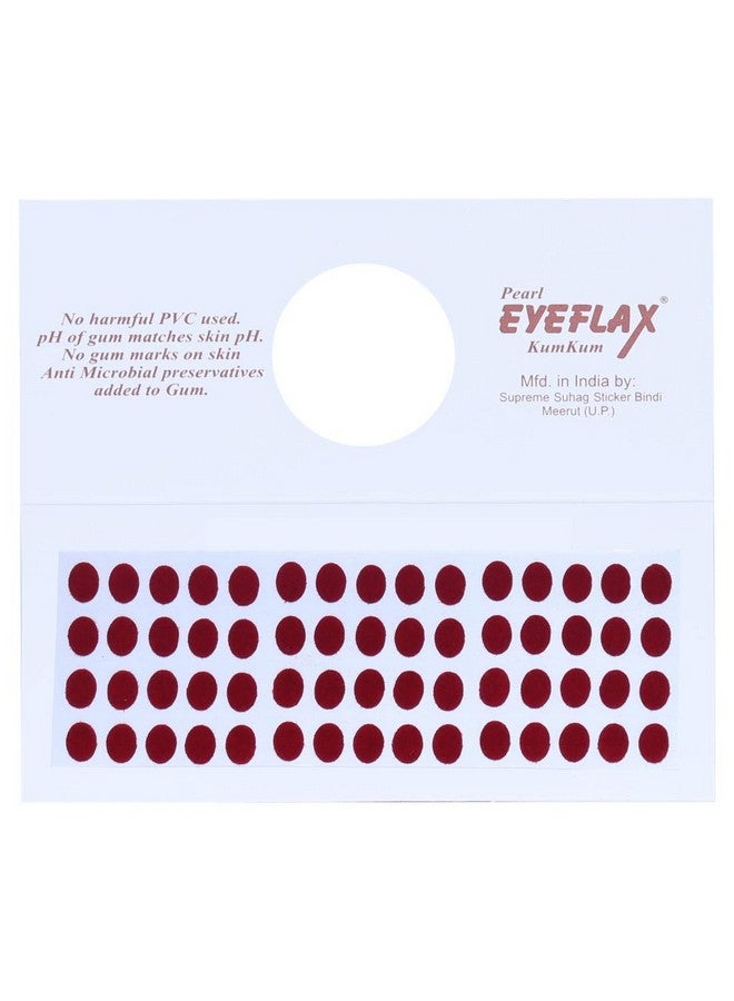 Kumkum Light Maroon Oval Bindi Pack Of 2 (15 Flaps Each Box) (4)