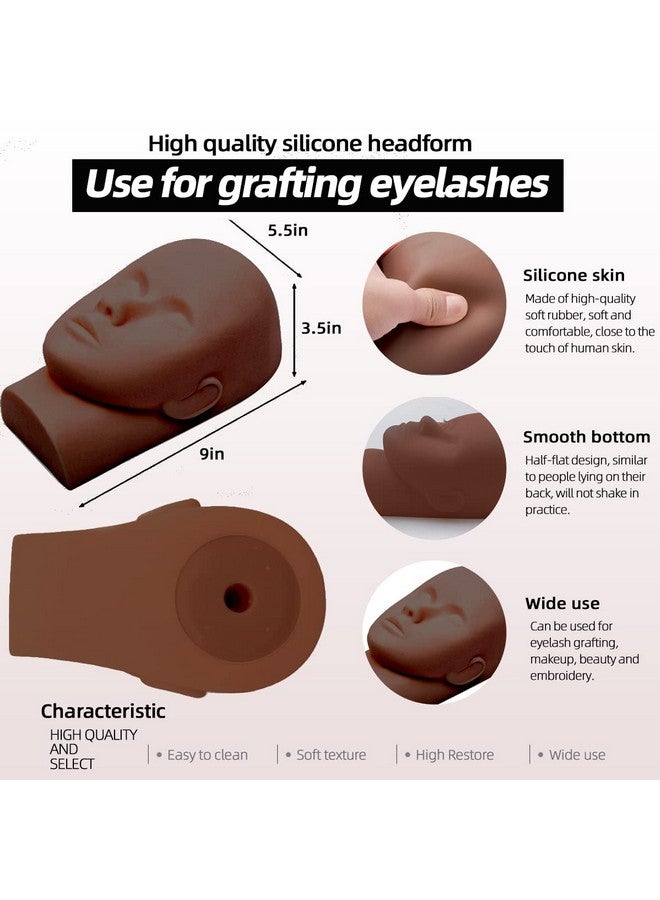 Lash Extension Kit Professional Eyelash Grafting Training Tools Mannequin Head Usb Fan Lash Shampoo 0.07D Curl Mix 815Mm Glue Practice Eyelash Strips Lash Mappingexercise Set For Beginner