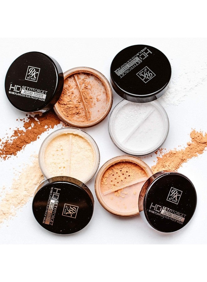 Loose Setting Powder 0.4Oz Weightless Smooths Mattifying Finish And Shine Control Pure Silica Mineral Powder (Rich)