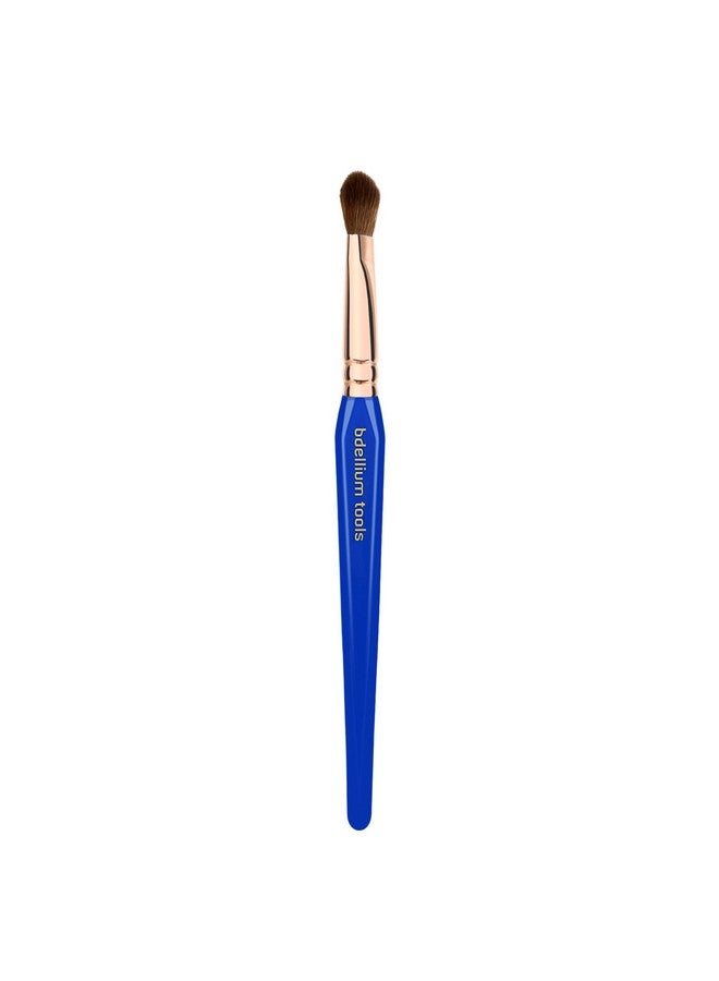 Professional Makeup Brush Golden Triangle 778 Large Shadow With All Vegan And Soft Synthetic Fibers For Applying Shadow (Blue 1Pc)