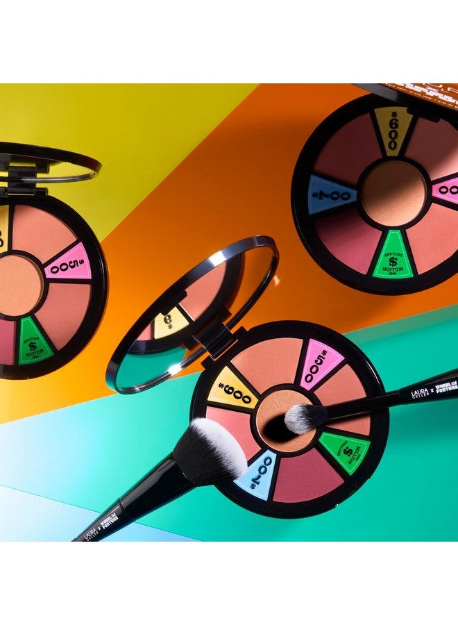 Wheel Fo Fortune Eye And Cheek Palette Kit Prizewinnig Eyes Eyeshadow Palette + Face The Day Blush Palette + Dualended Brush