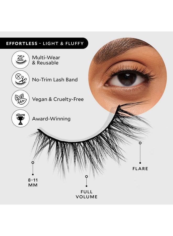 Velour Vegan Luxe Faux Mink Eyelashes Light & Fluffy False Lash Extensions Wear Up To 20 Times Luxurious And Natural Lashes 100% Vegan Soft And Comfortable All Eye Shapes