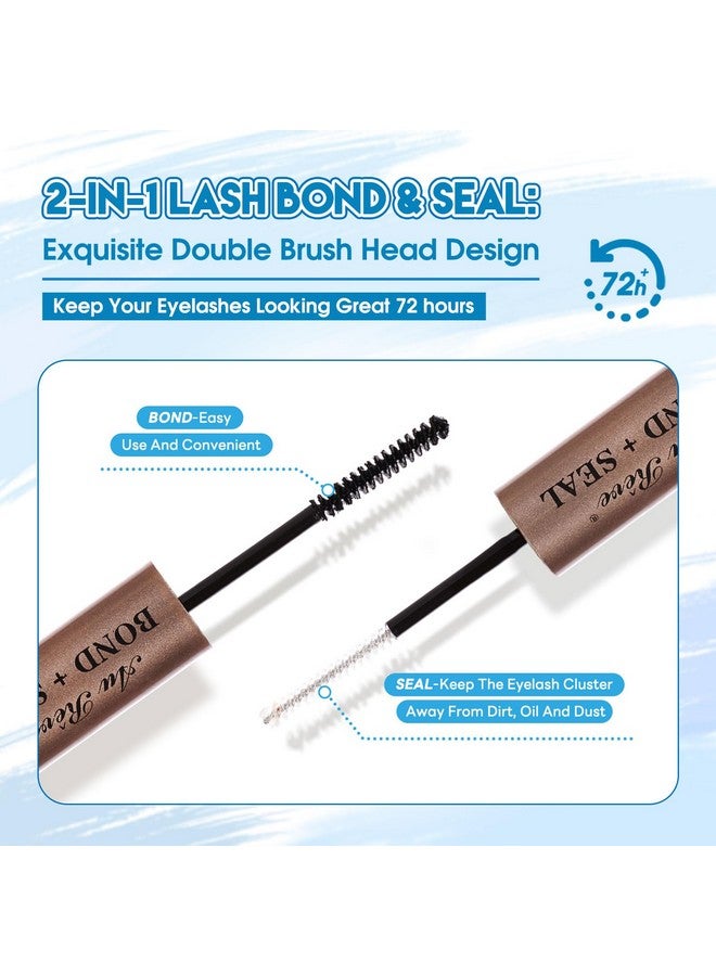 Eye Lash Extension Lash Kitdiy Eyelash Extensions Kit 108 Pcs 0.07D 1016Mm Mixed With Waterproof Lash Bond And Seal And Individual Eyelash Tweezersdiy At Home(108Pcs0.07D 1016Mm)