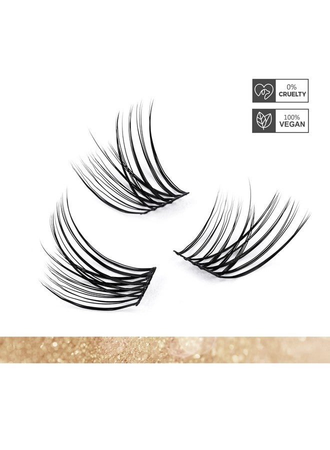 Lash Clusters72Pcs Diy Lash Extensions12Mm Individual Lashes Superfine Band Soft & Natural Cluster Eyelash Extensionsdiy Eyelash Extension At Home