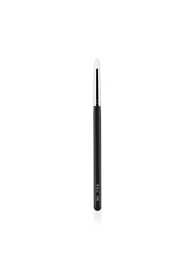 Eyeshadow Brush 106 Synthetic Bristle Makeup Brush Blending Brush For Setting Eyeshadow Powder Formulation Sheer Coverage Application Black 1 Brush