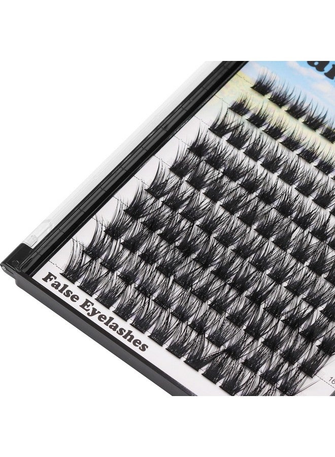 120Pcs D Curl Individual Wide Stem Cluster Diy Eye Lashes Extensions Mixed 10121416Mm/141618Mm/121416Mm Makeup Dramatic Volume Lashes (Lashes Kit Mixed 10121416Mm)