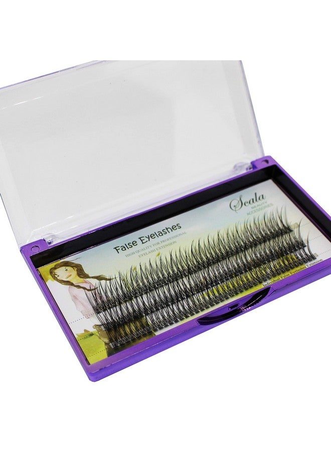 60Pcs 815Mm To Choose Beauty Nature Long Fish Tail Design Cluster Eyelashes Black Soft Light Individual Fake False Eye Lashes Grafting Volume Eye Lashes Extensions (15Mm)