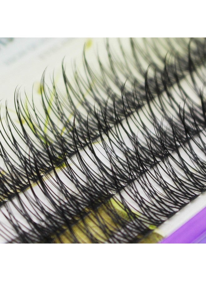 60Pcs 815Mm To Choose Beauty Nature Long Fish Tail Design Cluster Eyelashes Black Soft Light Individual Fake False Eye Lashes Grafting Volume Eye Lashes Extensions (15Mm)