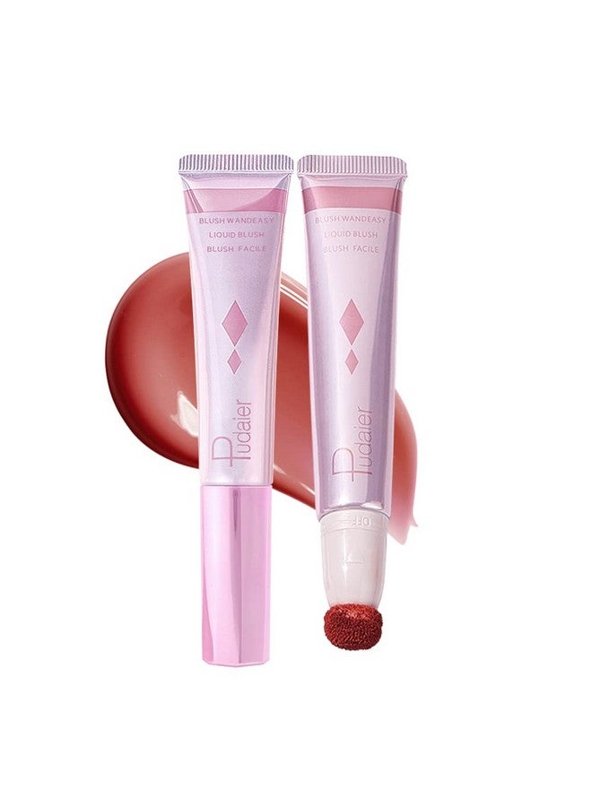 Contour Beauty Wand 13 Colors Silky Cream Contour Stick With Cushion Applicator Face Highlighter Bronzer And Blush Makeup Long Lasting Lightweight And Blendable 0.7 Fl Oz (12)