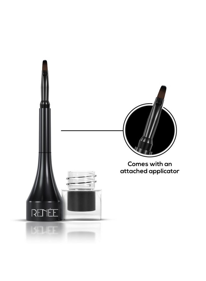 Superwing Gel Eyeliner 2Gm Smudgeproof Water & Sweat Resistant One Stroke Application With Smooth Highly Pigmented & Easytoglide Formula Comes With An Attached Applicator