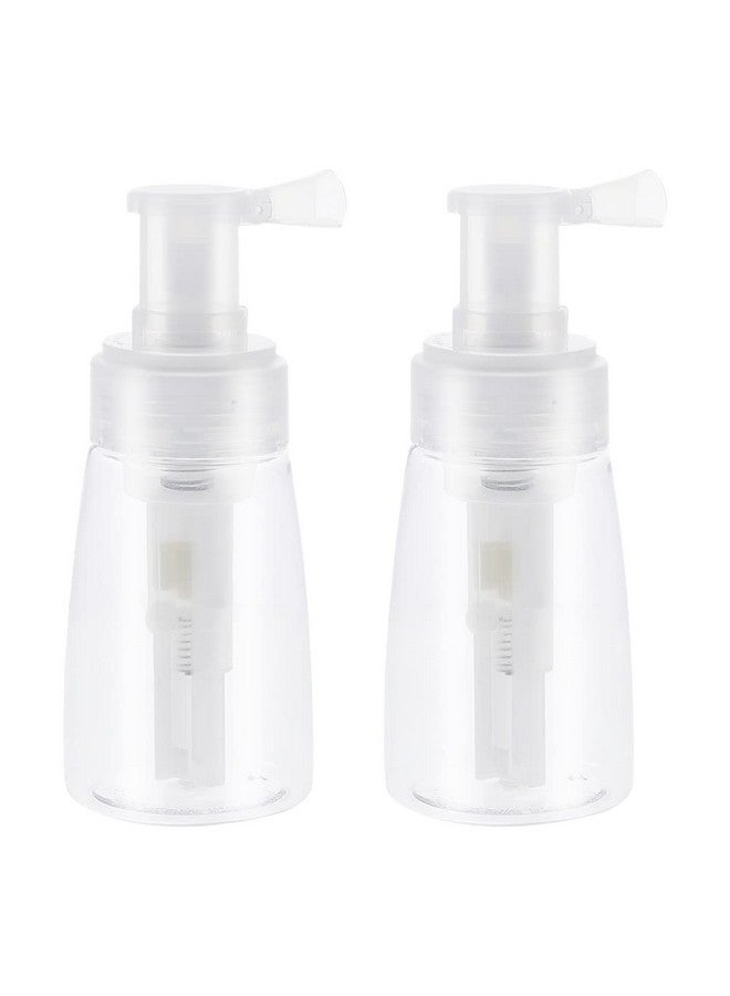 Empty Powder Bottle 2Pcs Empty Powder Travel Cosmetics Blower Barber Powder Spray Bottle Baby Powder Bottles Hair Spray Bottles Plastic Spray Bottles For Barber Shop Powder Spray Container