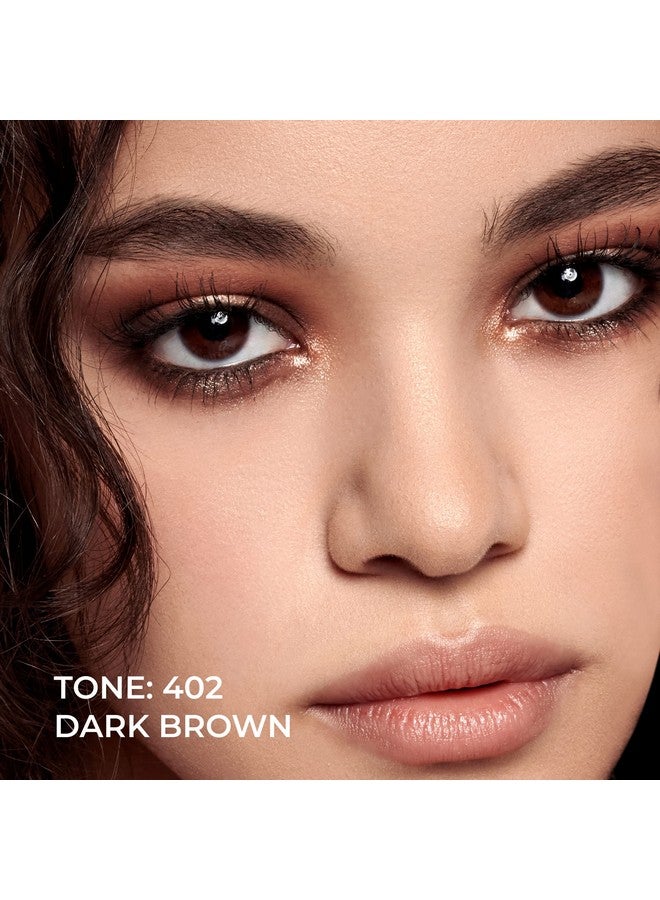 402 The Brow Bar Eyebrow Palette Dark Brown Long Lasting & Natural Finish Nourishing &Softening Easily Blennds & Dualended Applicator Eyebrow Palette For Women 4.5G