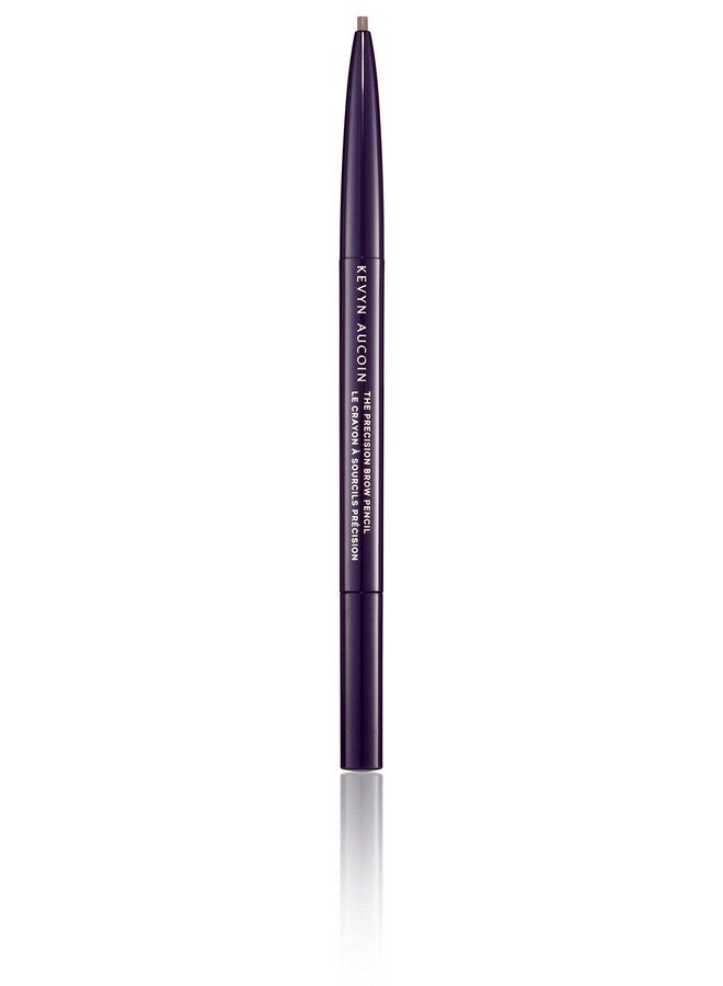 The Precision Brow Pencil Brunette: Ultra Slim Thin And Strong. Retractable Plus Spoolie Brush. Pro Makeup Artist Go To. Sculpt Define And Shape Eyebrows. Stay Put Smudgeproof.