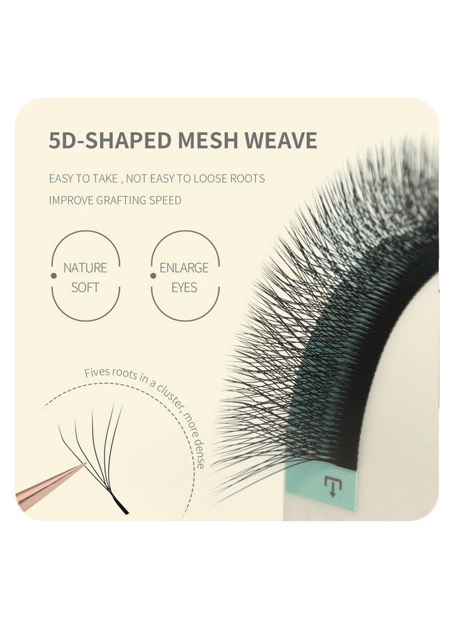 5D Premade Fan W Shape Eyelash Extensions 0.07 D Curl 815Mm Mix Volume Self Fanning False Lashes Makeup Supplies Professional Use Lash Extension(0.07 D 815Mm Mix)