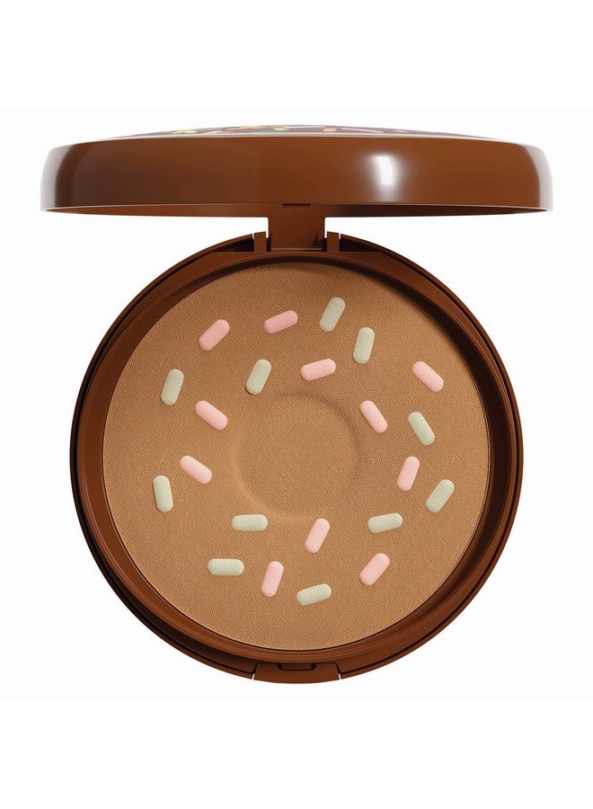 Murumuru Butter Cheat Day Donut Bronzer Lightweight Crueltyfree For Sensitive Skin Dark Shimmer Cream Bronzer 0.38Oz Sprinkles