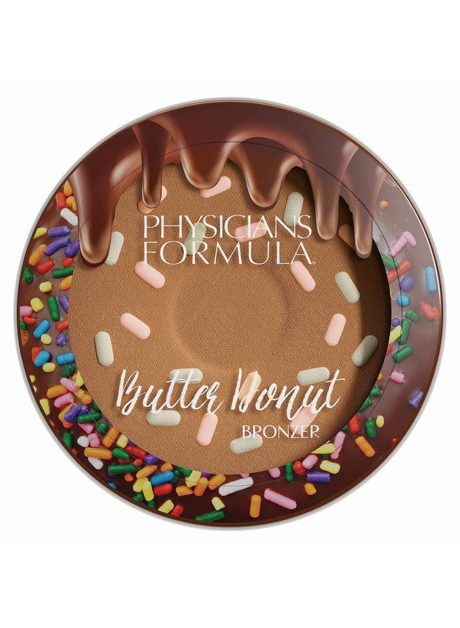 Murumuru Butter Cheat Day Donut Bronzer Lightweight Crueltyfree For Sensitive Skin Dark Shimmer Cream Bronzer 0.38Oz Sprinkles