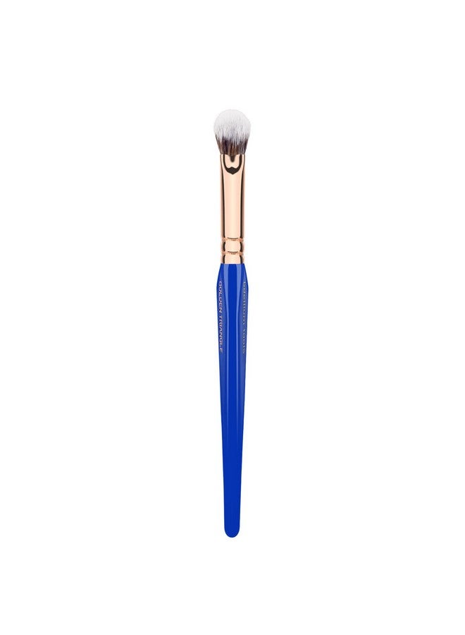 Professional Makeup Brush Golden Triangle Series 788 Bdhd Phase Iii With All Vegan And Soft Synthetic Fibers For Blend & Soften (Blue 1Pc)