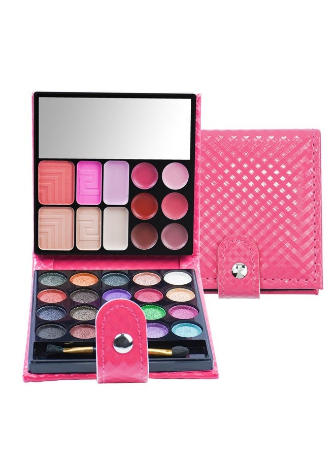 Allinone Holiday Makeup Gift Set Full Makeup Kit For Women Essential Starter Bundle Include 20 Highly Pigmented Shimmer Eyeshadow Palette3 Blush3 Face Powder 6 Lipgloss Brush