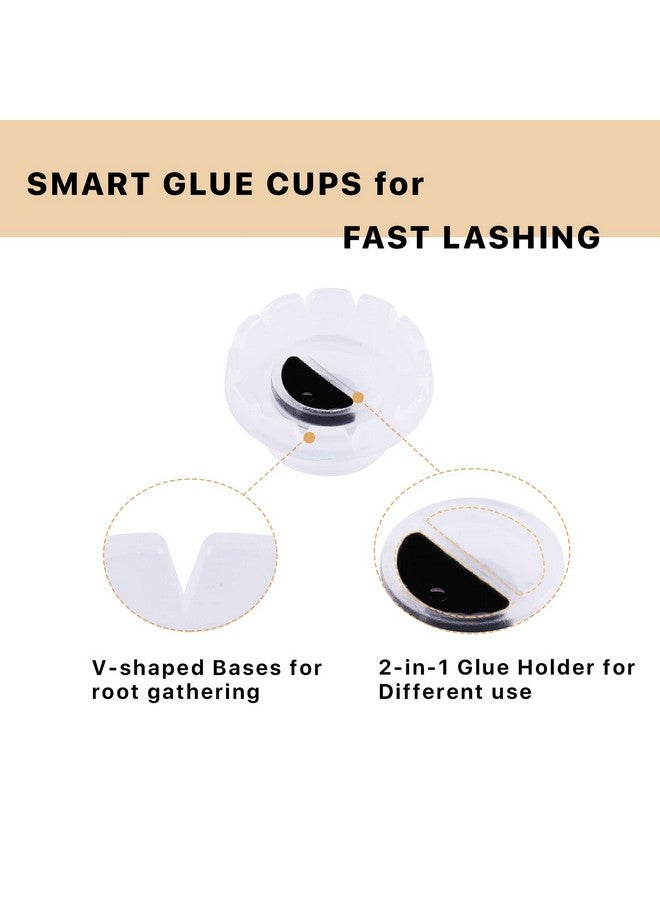 3In1 Lash Mannequin Head Upgraded Eyelash Mannequin Head With Lash Glue Rings Eyelash Extension Tray Eye Lash Extension Starters Kit For Practicing