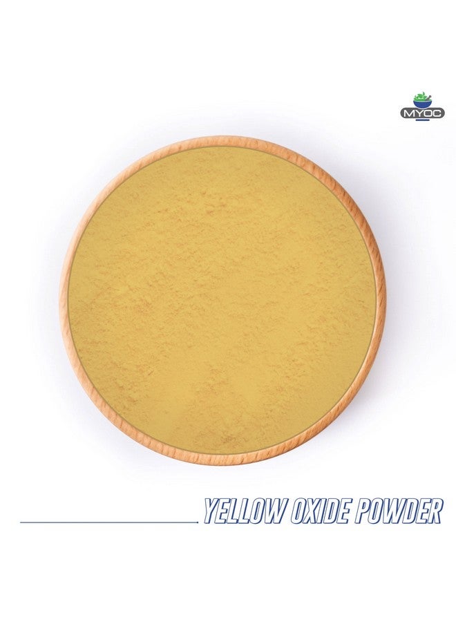 Yellow Oxide Powder100 Gm (3.5Oz) Yellow Oxide Powder Cosmetic Grade Yellow Iron Oxide Powder For Makeup Yellow Oxide Powder For Paint Yellow Oxide Mineral Powder Yellow Oxide Matte Powder