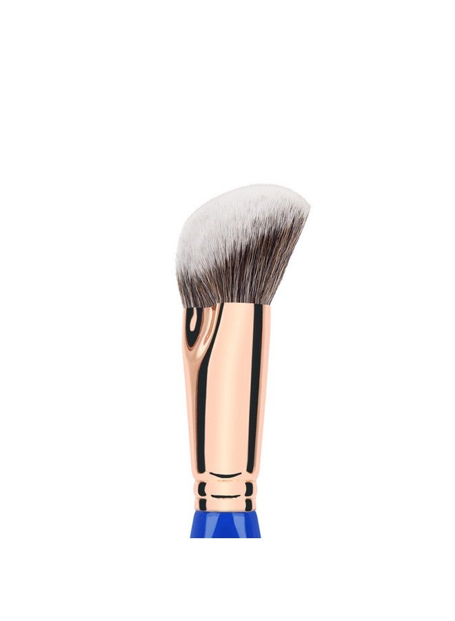 Professional Makeup Brush Golden Triangle 988 Bdhd Phase I With All Vegan And Soft Synthetic Fibers For Precise Application & Blending (Blue 1Pc)