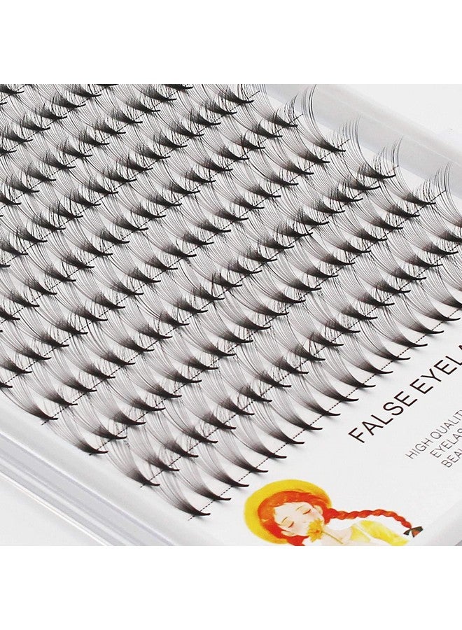 Thickness 0.07Mm D Curl 14D Premade Fans Eye Lashes Extensions Long Stem Natural Long Soft And Light Individual False Eyelashes Makeup Cluster Lashes 1018Mm Available (18Mm)