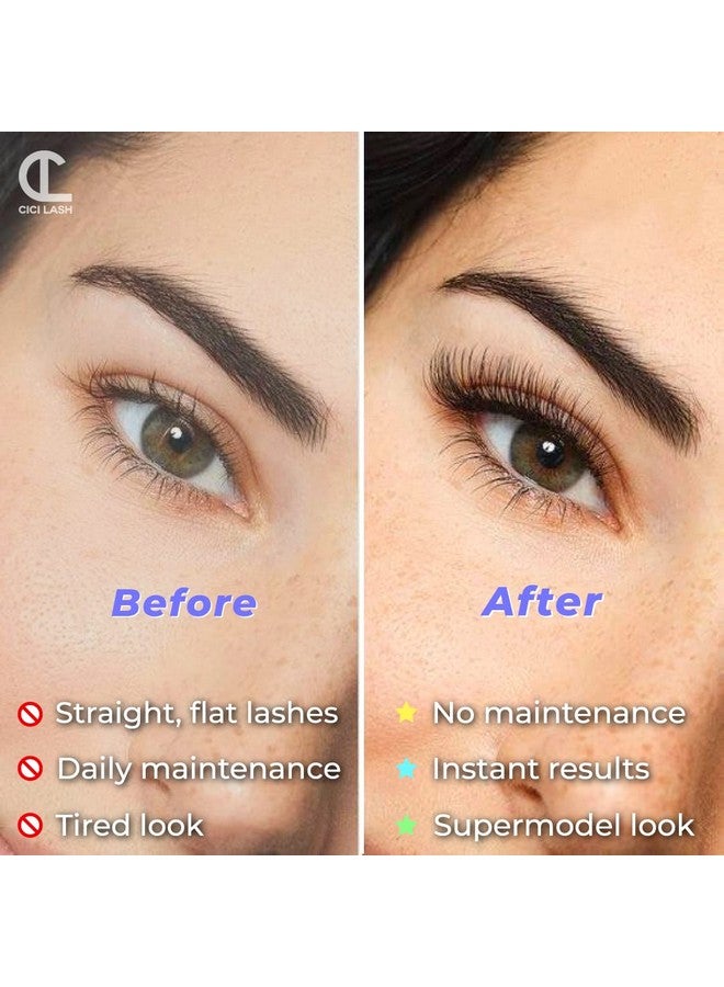 Lash Lift Kit With Keratin By Cici Instant Perming Lifting & Curling For Eyelashes Long Lasting Professional Salon Results For A Supermodel Look Includes Glue Supplies And Expert Instructions