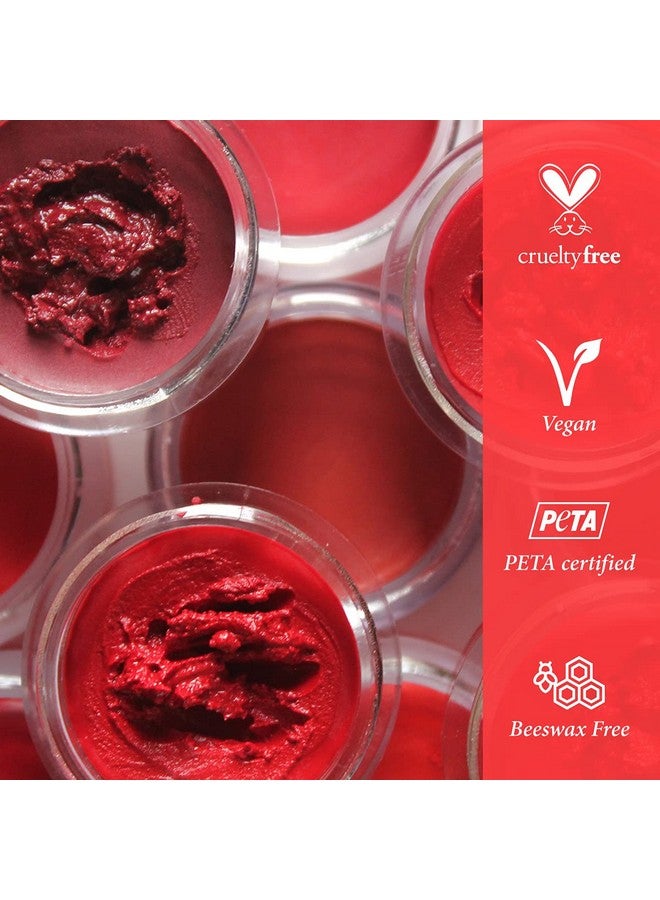 Vegan Lip And Cheek Tint Matte Natural Blush For Women Lip Tint With Vitamin E Nourishing Cheek Tint 4.5G Amor True Red