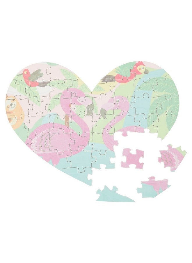 Set Of 12 Heart Shaped Blank Jigsaw Puzzles To Draw On For Valentine’S Diy Crafts (9 X 6 In 40 Pieces Each)