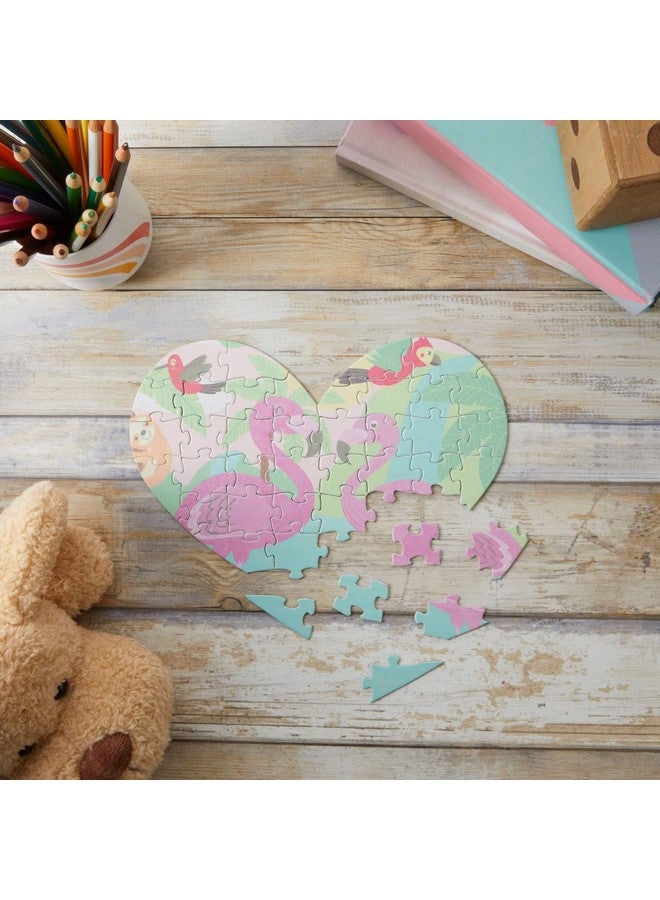 Set Of 12 Heart Shaped Blank Jigsaw Puzzles To Draw On For Valentine’S Diy Crafts (9 X 6 In 40 Pieces Each)