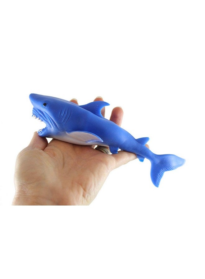 1 Sand Filled Squishy Shark Moldable Sensory Stress Squeeze Fidget Toy Adhd Special Needs Soothing Ocean Animal