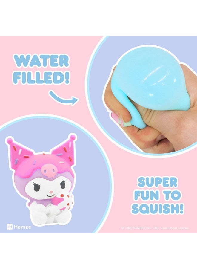 Sanrio Hello Kitty And Friends Cute Water Filled Surprise Capsule Squishy Toy [Series 2] [Birthday Gift Bag Party Favor Gift Basket Filler Stress Relief Toy] 1 Pc. (Mystery Blind Capsule)