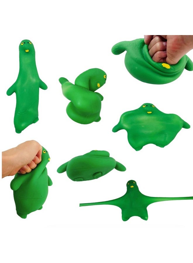 Green Head Fish Toy Decompress And Squeeze Stress Toy Figure For Adults Relief Antianxiety Mini Gadget To Relax (Small)