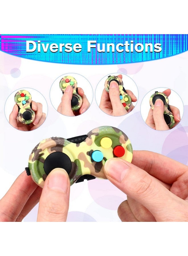 12 Pcs Pad Toys Game Controller Toys Retro Classic Handheld Fun Pad Packs Classic Sensory Toys For Kids Adult Anxiety And Stress Relief(Mixed Style)