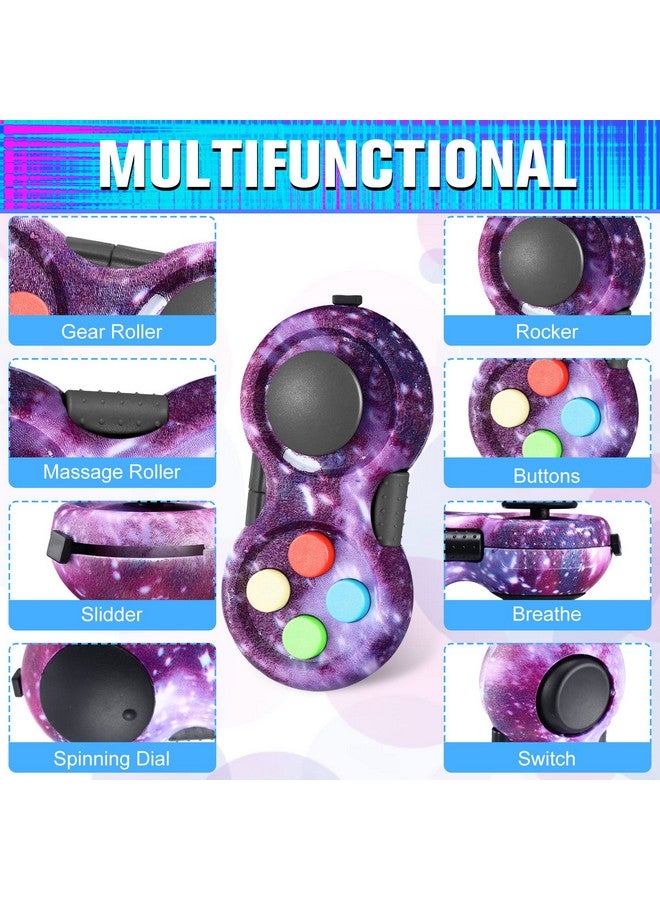 12 Pcs Pad Toys Game Controller Toys Retro Classic Handheld Fun Pad Packs Classic Sensory Toys For Kids Adult Anxiety And Stress Relief(Mixed Style)