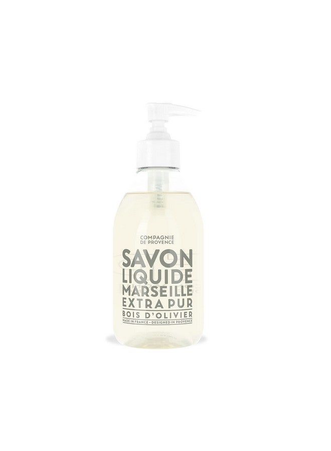 Compagnie De Provence Savon De Marseille Extra Pure Liquid Soap Olive Wood 10 Fl Oz Plastic Pump Bottle