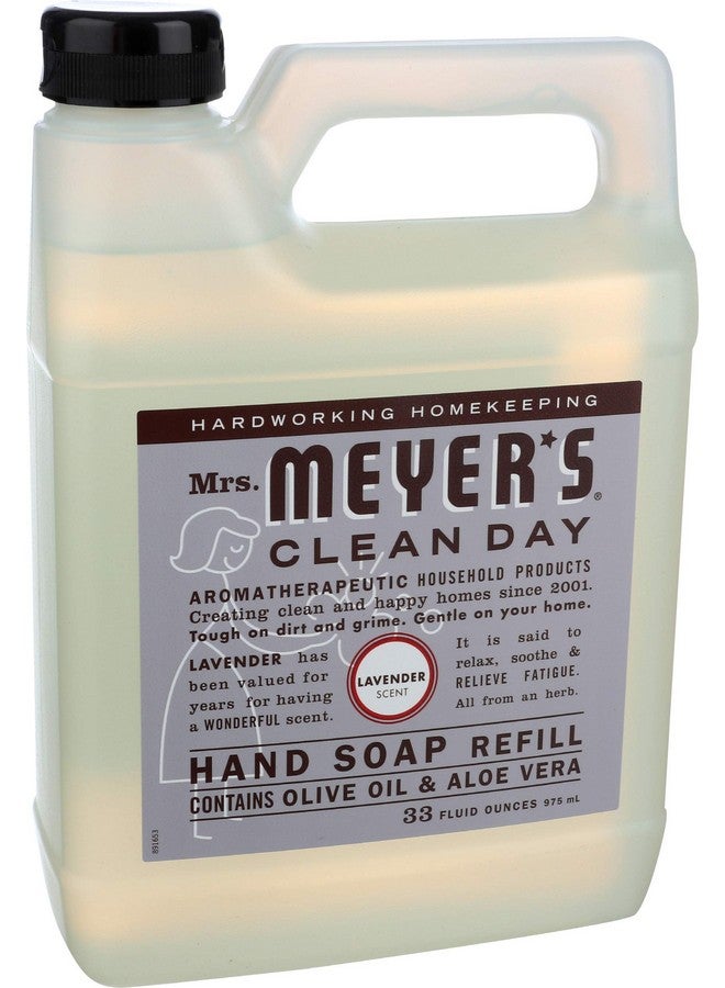 Mrs Meyer'S Soap Hand Liquid Refill Lavender 33 Fl Oz