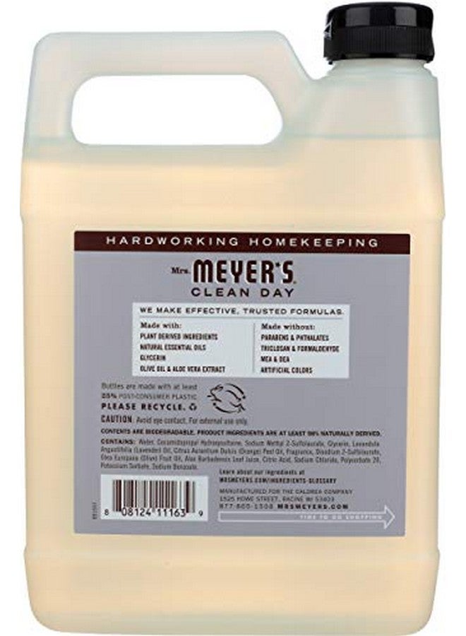 Mrs Meyer'S Soap Hand Liquid Refill Lavender 33 Fl Oz