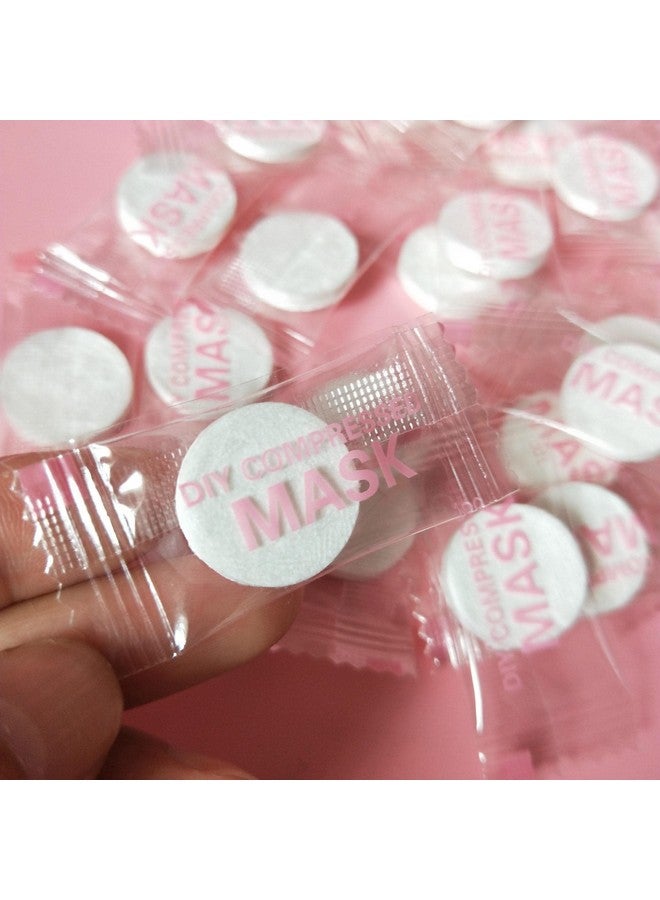 100 Pcs Skin Face Care Diy Facial Paper Compress Masque Mask