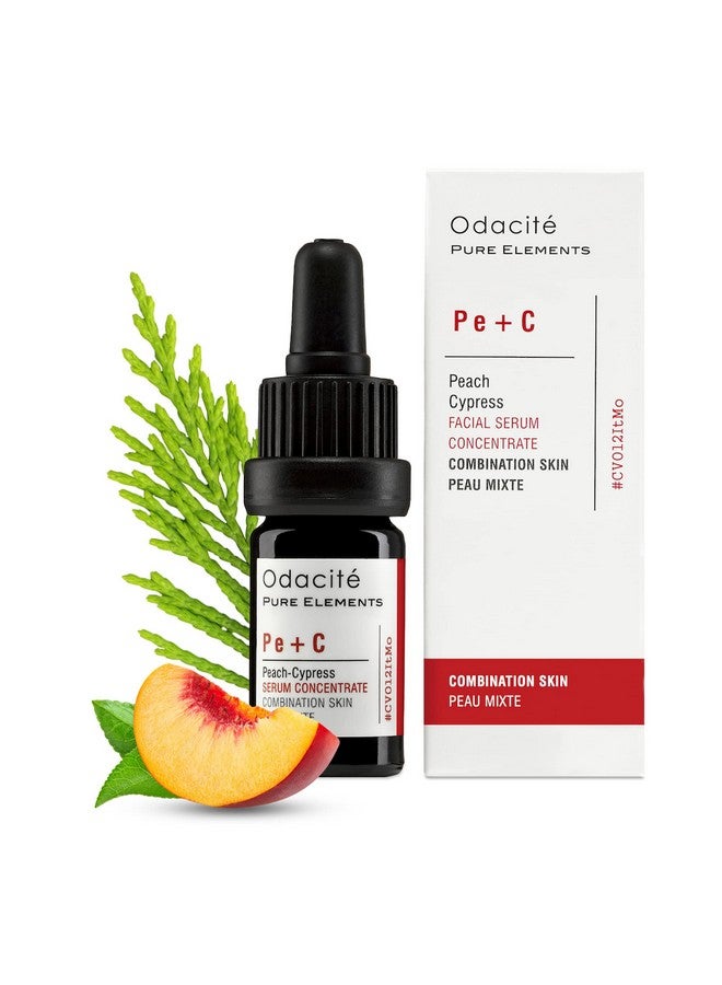 Odacité Acne Serum Concentrate For Face Pore Cleanser Facial Oil For Combination Skin With Peach & Cypress Purifying Antiaging Facial Serum For Balancedlooking Complexion 0.17 Fl. Oz