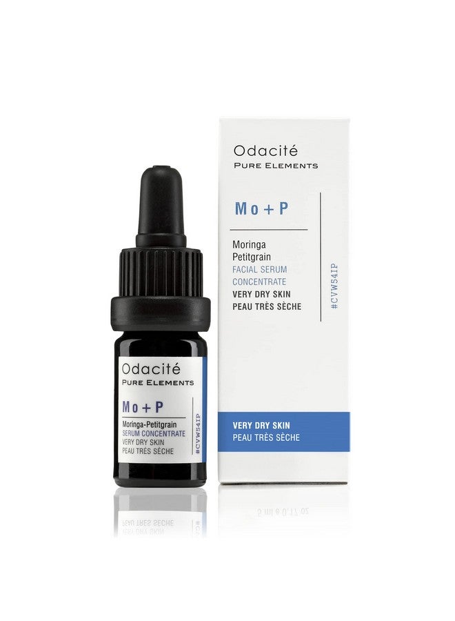 Odacité Hydrating Serum Concentrate With Moringa + Petitgrain Serum For Very Dry Skin Face Oil Concentrate For Moisturizing & Hydrating Dry Skin Or Chapped & Cracked Skin 0.17 Fl. Oz