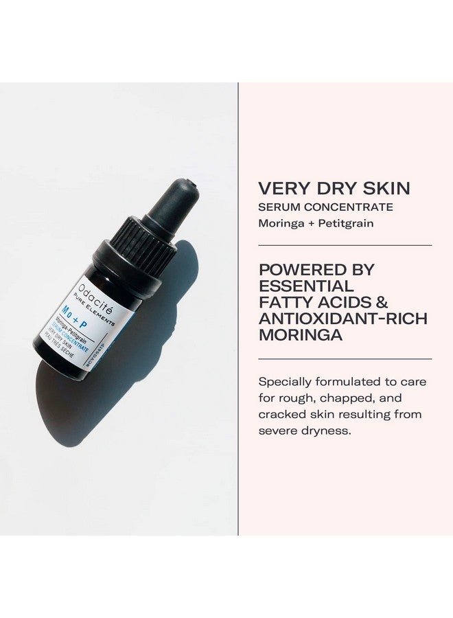 Odacité Hydrating Serum Concentrate With Moringa + Petitgrain Serum For Very Dry Skin Face Oil Concentrate For Moisturizing & Hydrating Dry Skin Or Chapped & Cracked Skin 0.17 Fl. Oz