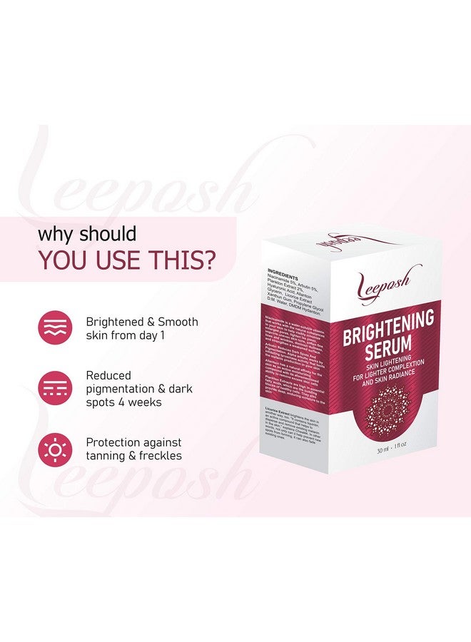 Brightening Serum Glutathion Hyaluronic Acid Vitamin C Combination Tripple Action Benefits For Skin Ageing & Brightening