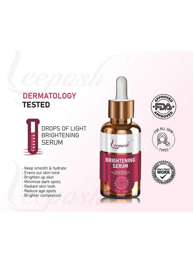 Brightening Serum Glutathion Hyaluronic Acid Vitamin C Combination Tripple Action Benefits For Skin Ageing & Brightening