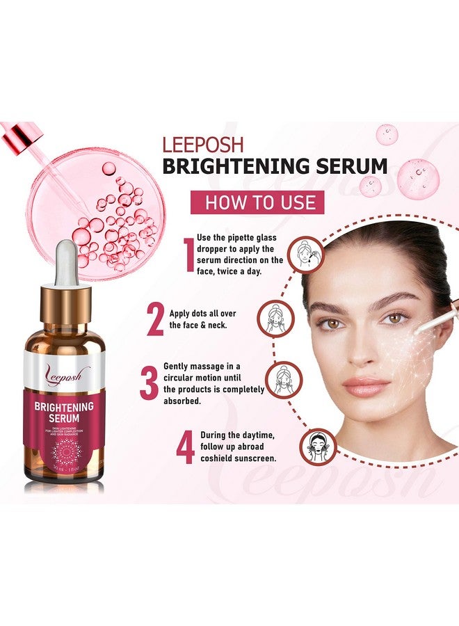 Brightening Serum Glutathion Hyaluronic Acid Vitamin C Combination Tripple Action Benefits For Skin Ageing & Brightening