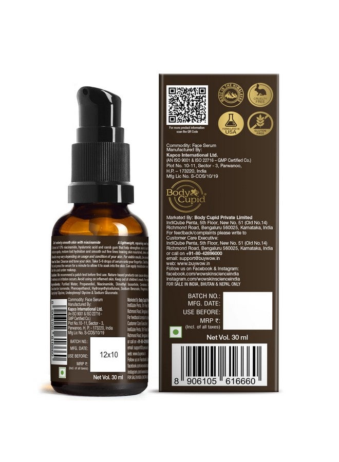 10% Niacinamide Serum For Blemishes Oil Control & Acne Spots 30Ml