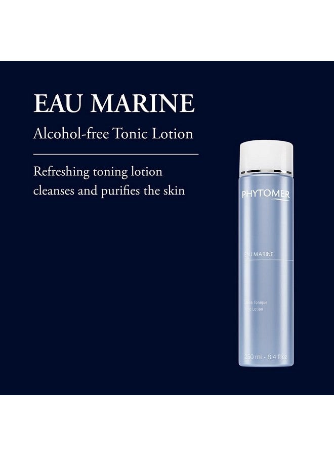 Eau Marine Facial Tonic Lotion Soothing Antiaging Face Tonic Toner Cleanser Makeupremover In One Moisturzing Face Toner For Oily Skin Alcoholfree 250Ml